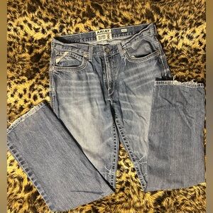 Ariat Men's Relaxed Fit Boot Cut Denim Jeans